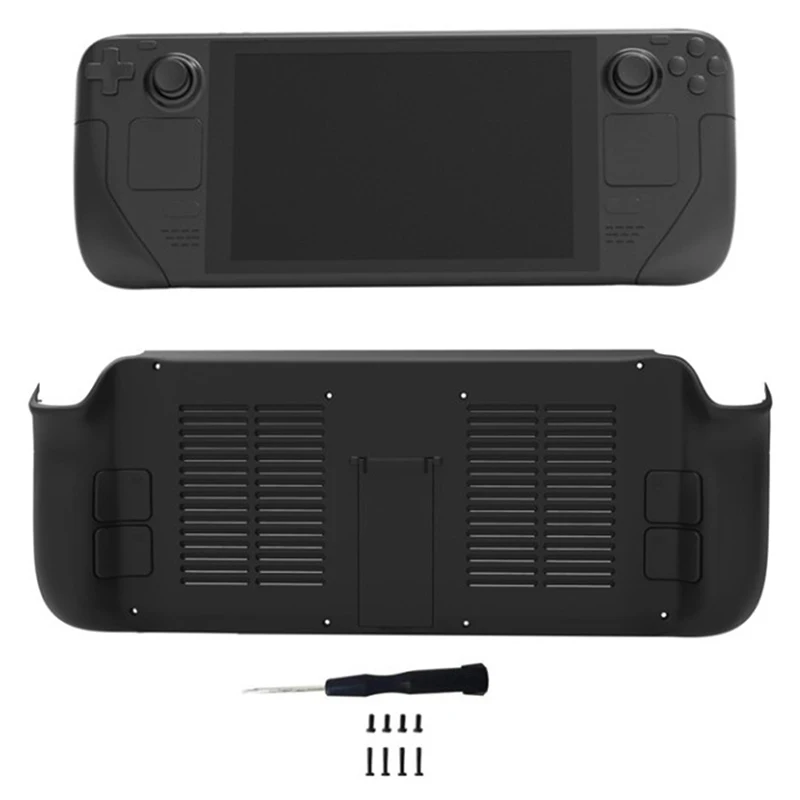 

For Steam Deck Game Console Protective Case With Bracket For Steam Deck Console Cooling Back Shell Game Accessories