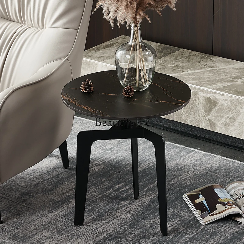 Современный итальянский минималистичный небольшой журнальный столик