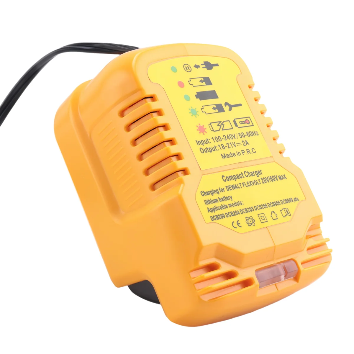 Мини-зарядное устройство для зарядного устройства Dewalt 20 В замена DCB112