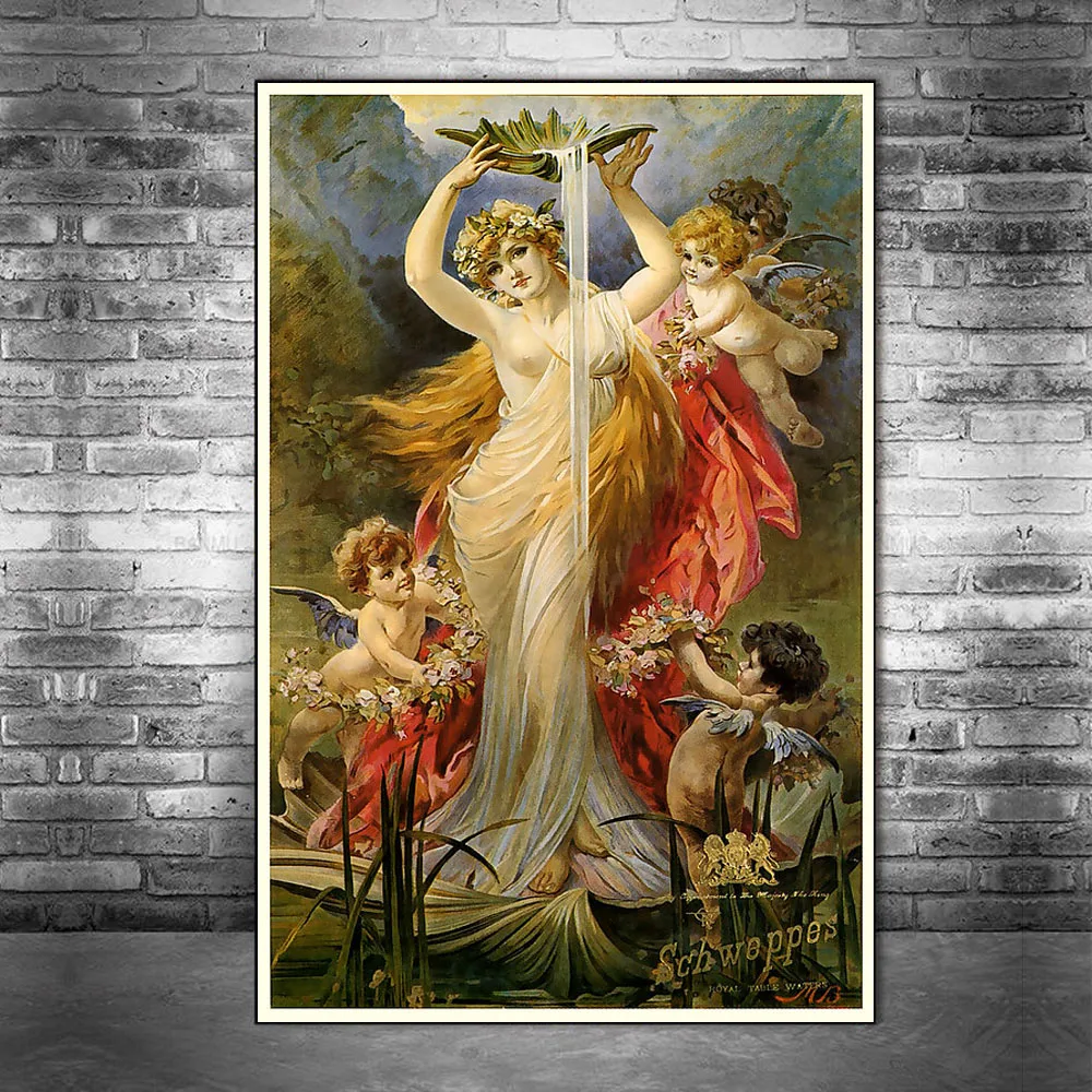 Full 5D Diamond  Paintings Goddess Of Sparkling Water Embroidery Mosaic Cross Stitch Crystal Diamond decorative