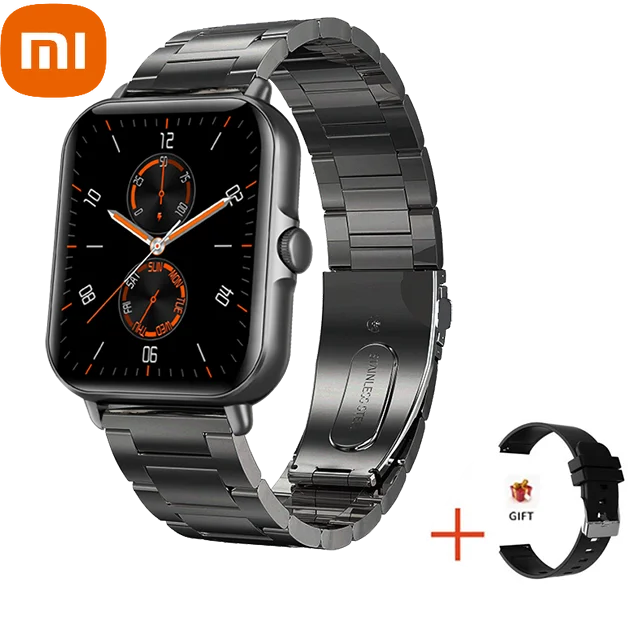 

XIAOMI Men's Smart Watch Women Bluetooth Call Fitness Tracker Sports Smartwatch Women Men for XIaomi IOS Huawei Android