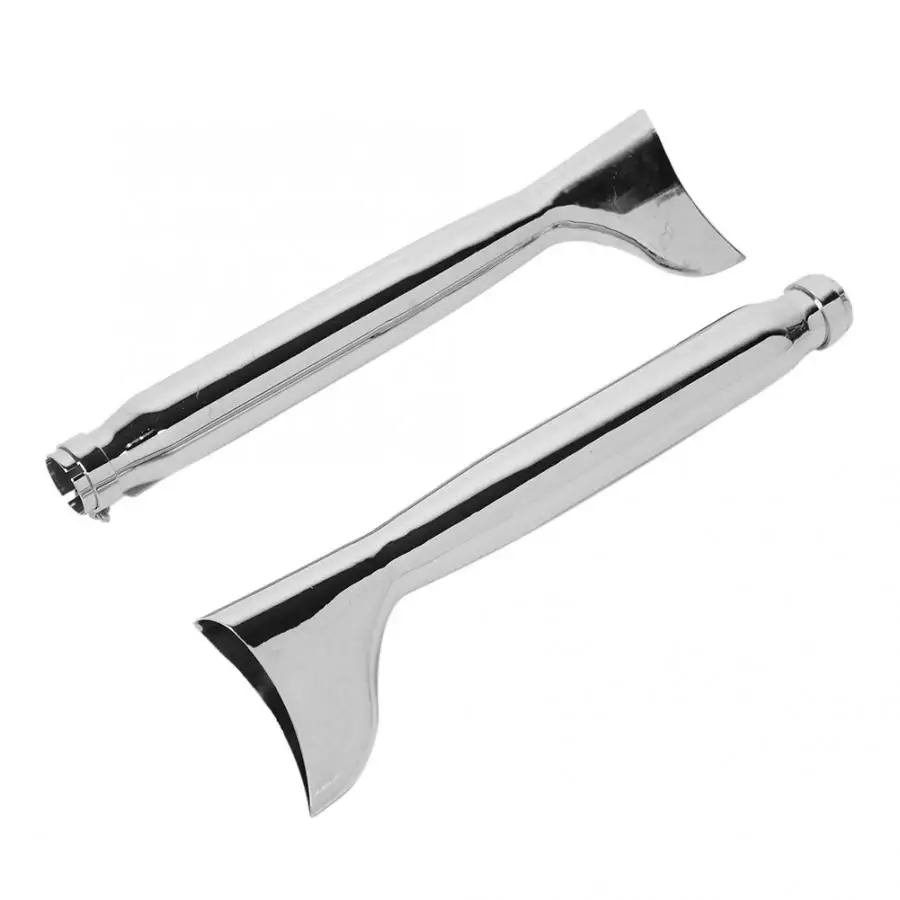 21 дюйм универсальная мотоциклетная электропластина глушитель рыбьего хвоста