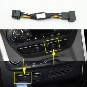 For Ford Escape Kuga G3 2015 2016 2017 2018 2019 Automatic Stop Start System Off Closer Close Control Sensor Plug Smart Cancel