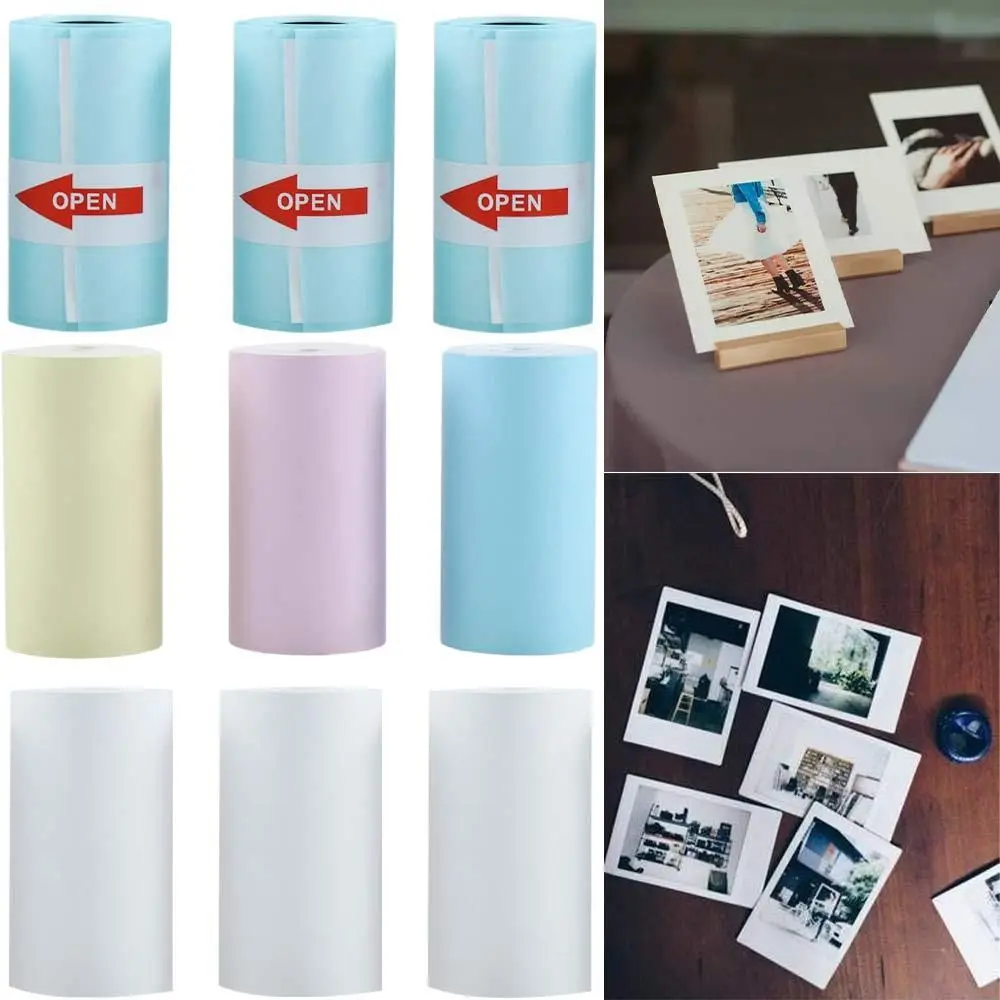 

Printer Receipt Papers Mini Printer Thermal Printer Paper Camera Printing Paper White Thermal Paper Label Printer Paper