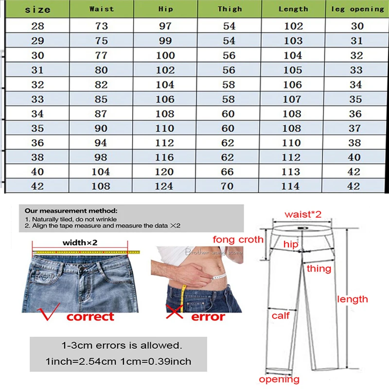 Drop Shipping Men's Jeans Biker Ripped Denim Pants With Zippers New Branded Pleated Straight Skinny Retro Trousers For Sale