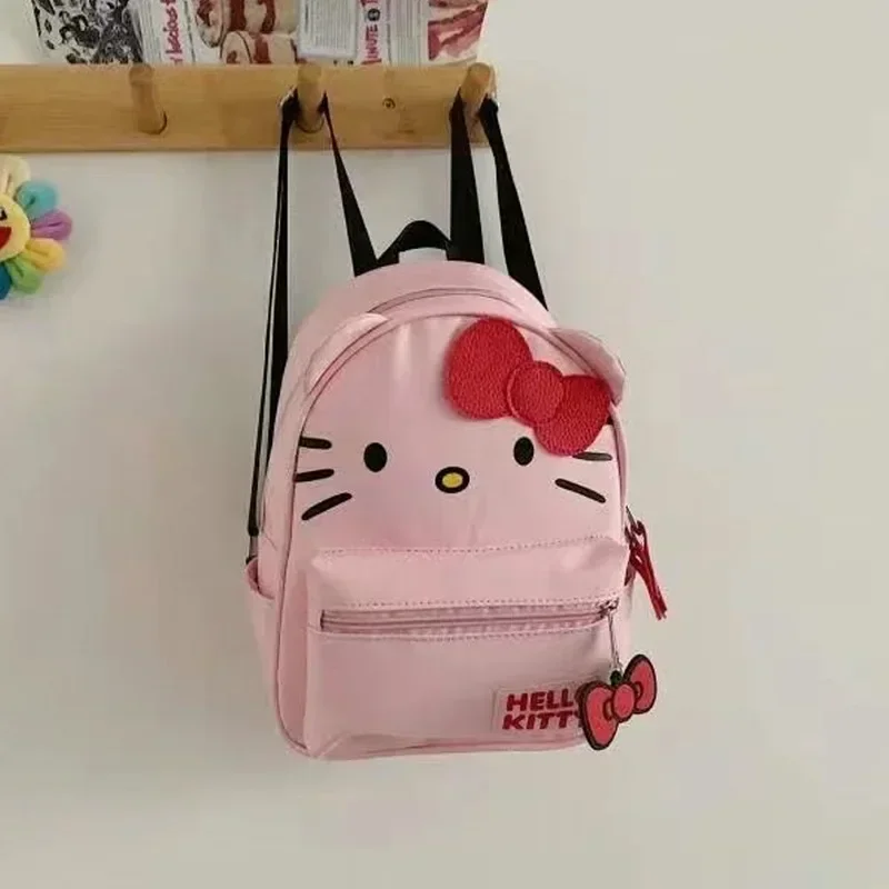 Аниме Sanrio Hello Kitty рюкзак мультфильм милый KT Cat водонепроницаемые рюкзаки стежка