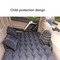 car air inflatable mattress bed sleep rest car suv travel bed child protection design multi functional for outdoor camping beach