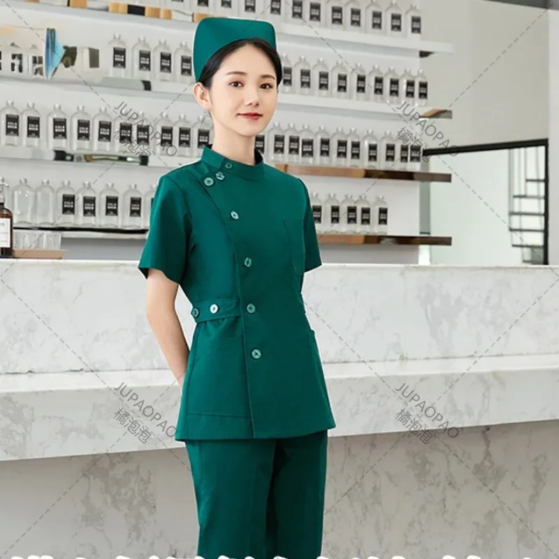 Женская медицинская унисекс форма облегающая комфортная Клиническая рабочая