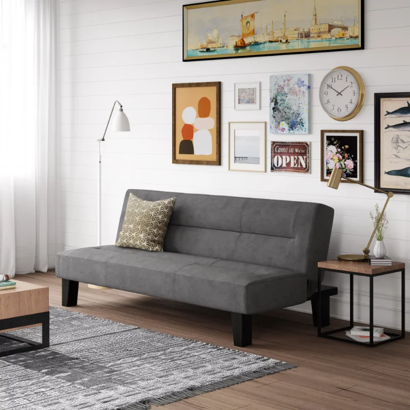 

DHP Kebo Microfiber Cover Futon Sofa Bed