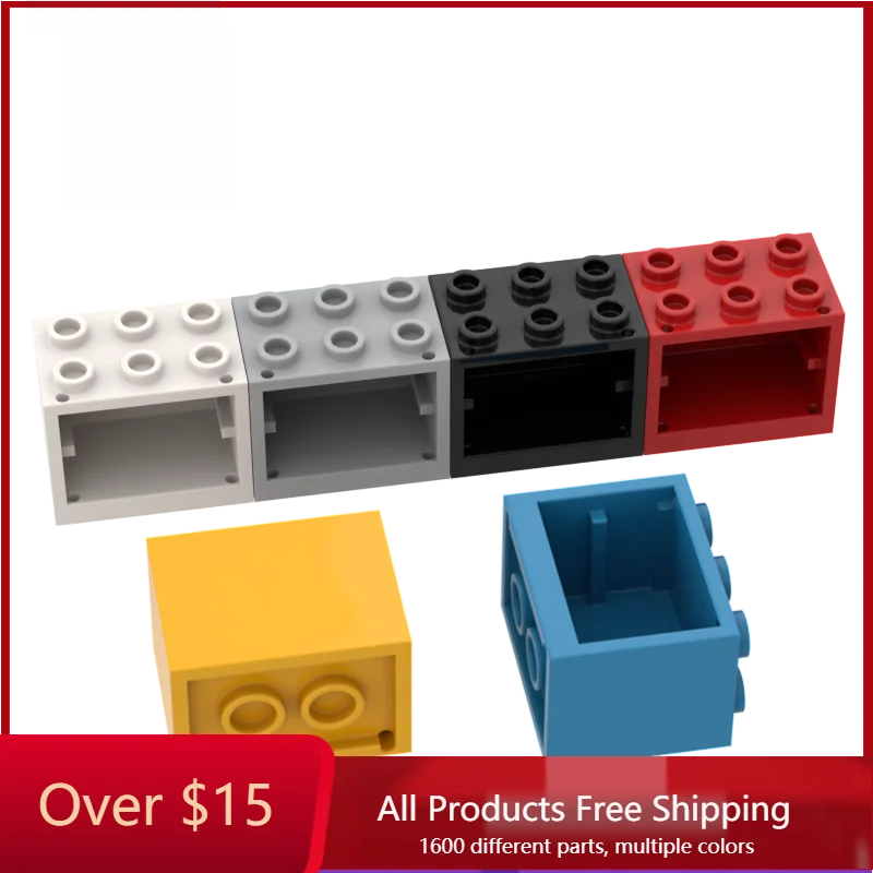 

10 шт. кубики MOC 92410 2x3x 2 части diyконтейнер шкафчик высокотехнологичные детали совместимые с брендами образовательные детали игрушки