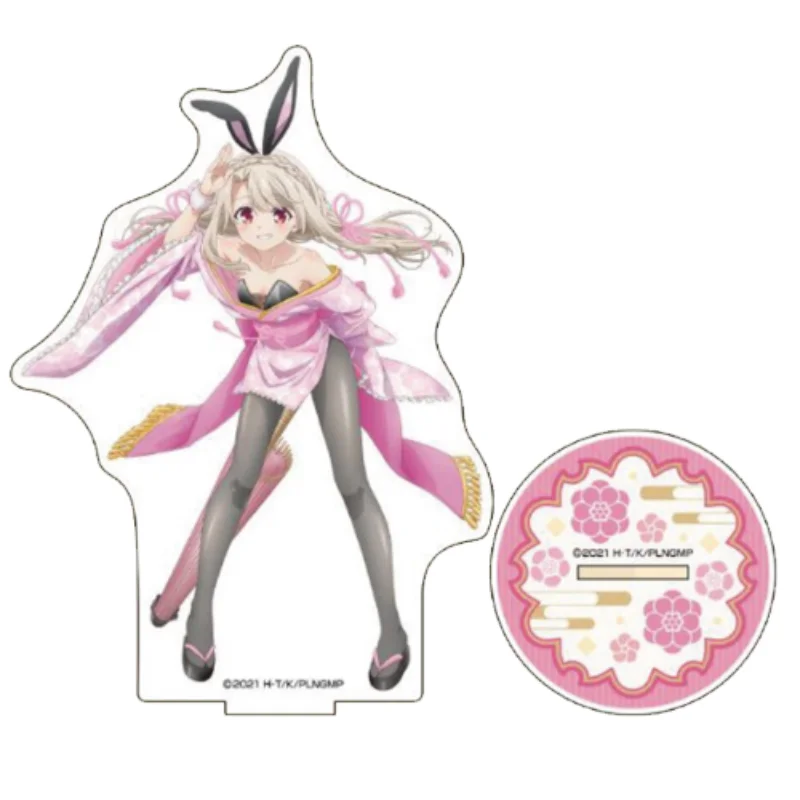 Фото Fate_kaleid лайнер Prisma ☆ Illya Licht Настольные украшения Торт Топпер Декоративные предметы Симпатичное кимоно Аниме Акриловая подставка Модель Пластина №3