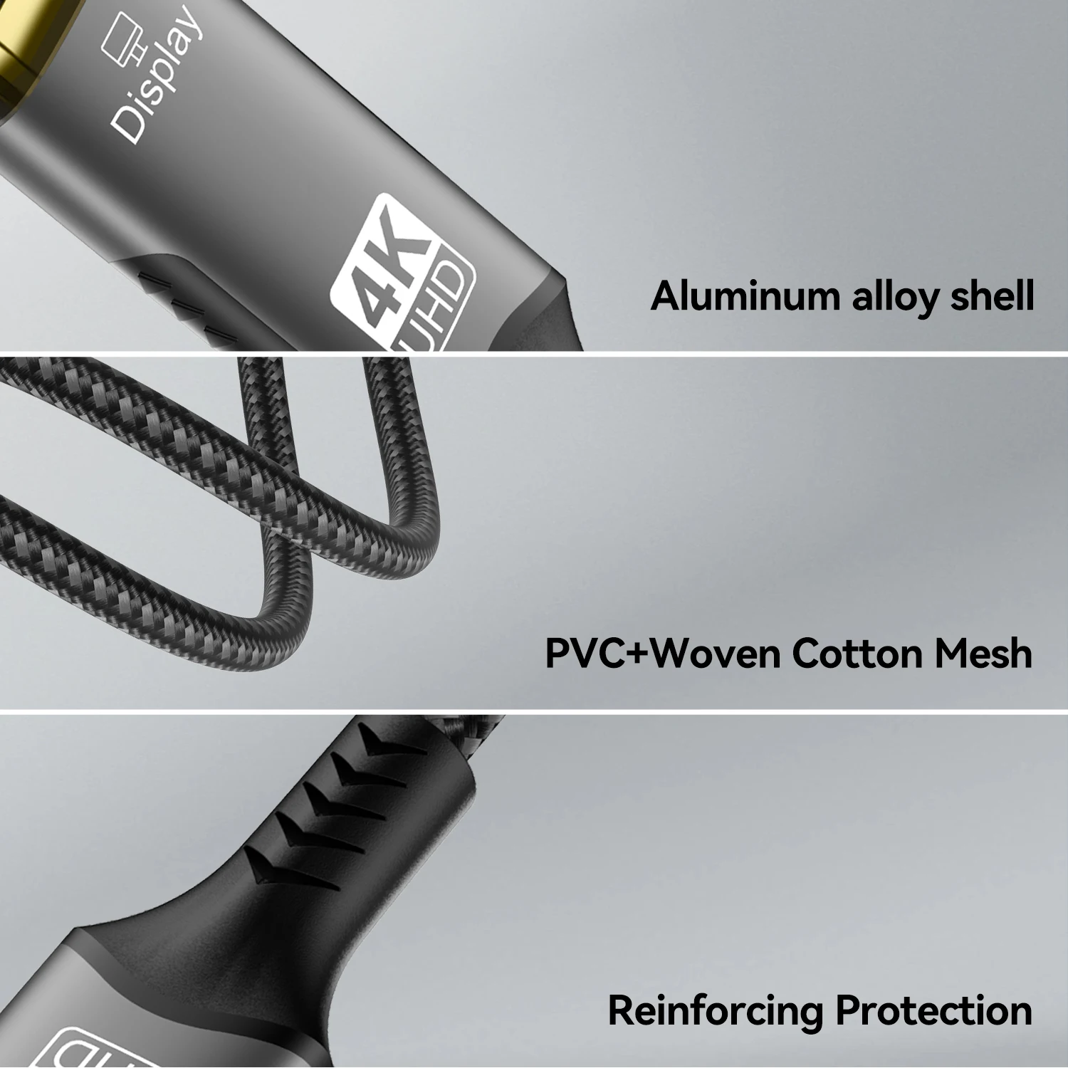 Кабель DisplayPort-HDMI 4K 60 Гц видео-аудиокабель dp1.2/HDMI2.0 для ПК проекторов ноутбуков HP Dell