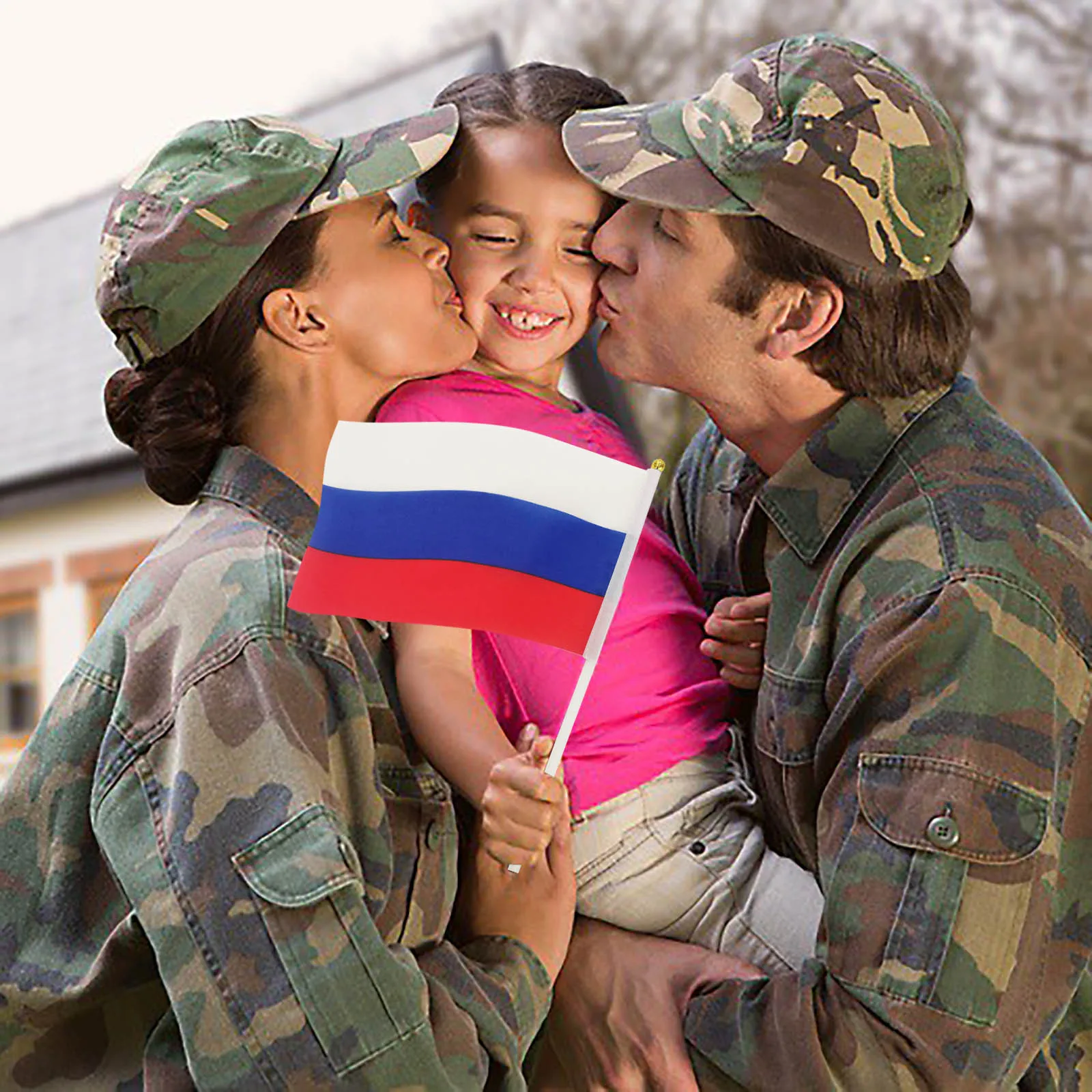 8 2X5 5 дюйма белый синий красный флаг Российской Федерации российский маленький