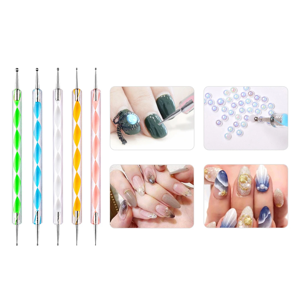 Набор инструментов для маникюра LINMANDA с профессиональной машинкой кисточкой