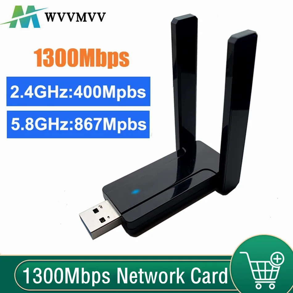 

WvvMvv 3,0 Мбит/с беспроводной Wi-Fi USB 2,4 адаптер двухдиапазонный G и телефон Wi-Fi USB для настольного ПК ноутбука сетевая карта беспроводной приемник