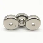 Неодимовый магнитный держатель для кастрюли, мощный держатель для сила редкая, с потайным отверстием, с круглым основанием, магниты для кастрюли A32, A25, PTSNET