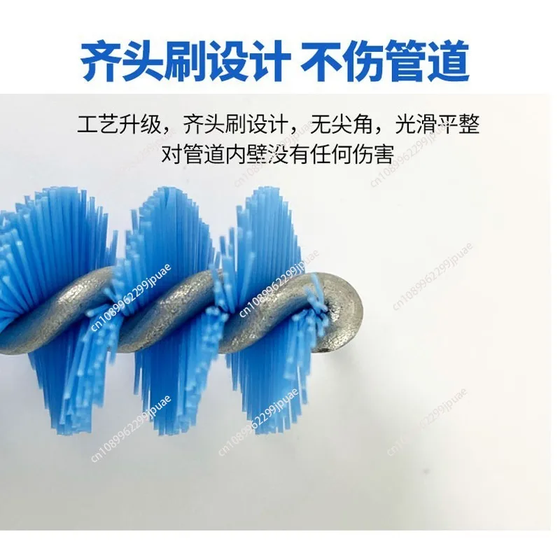 10 штук чистки теплообменника конденсатора медная трубка нейлон щетка для снятия