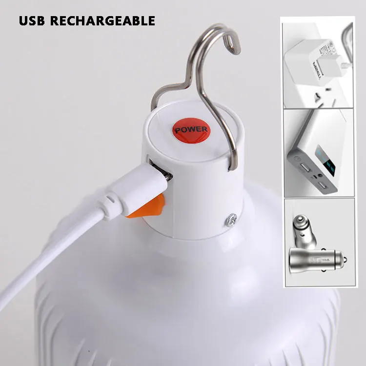 Уличная перезаряжаемая через USB мобисветодиодный ная лампа лампы аварийное