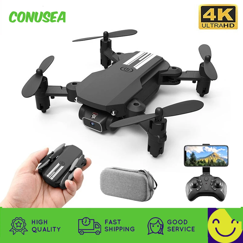 LS Mini Drone Quadcopter Drones with Camera HD 4K 1080P WiFi Fpv Air Pressure Altitude Hold Foldable Rc Quadrocopter Pocket Dron