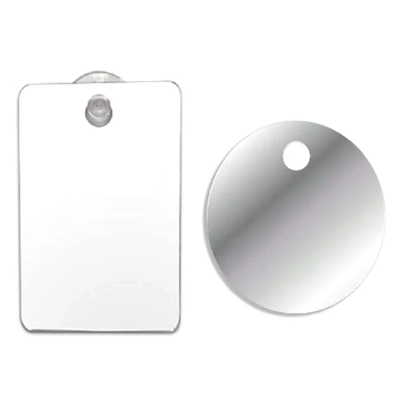 

Anti-Fog Shower Mirror Bathroom Fogless Fog Free Shaving Mirror Washroom