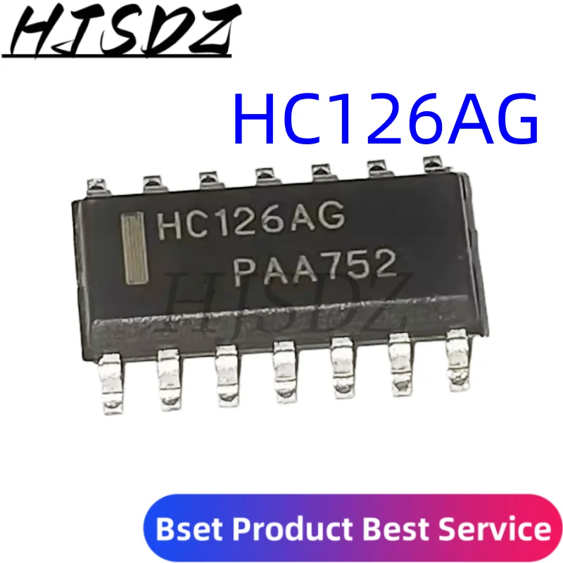 10 unids/lote MC74HC126ADR2G Logo HC126AG SOP14 nuevo Original en Stock