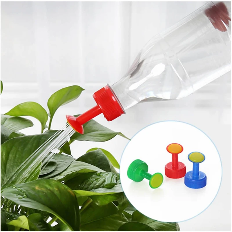 

3Pcs 28mm Bottle Cap Sprinkler PVC Plastic Watering Little Nozzle Sprinkler Head Irrigation Vegetables Mist Tools Home Equipment