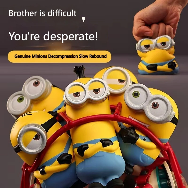 Машинки Для Стрижки Волос С Миньонами Happy Bob Декомпрессионная Кукла Медленным