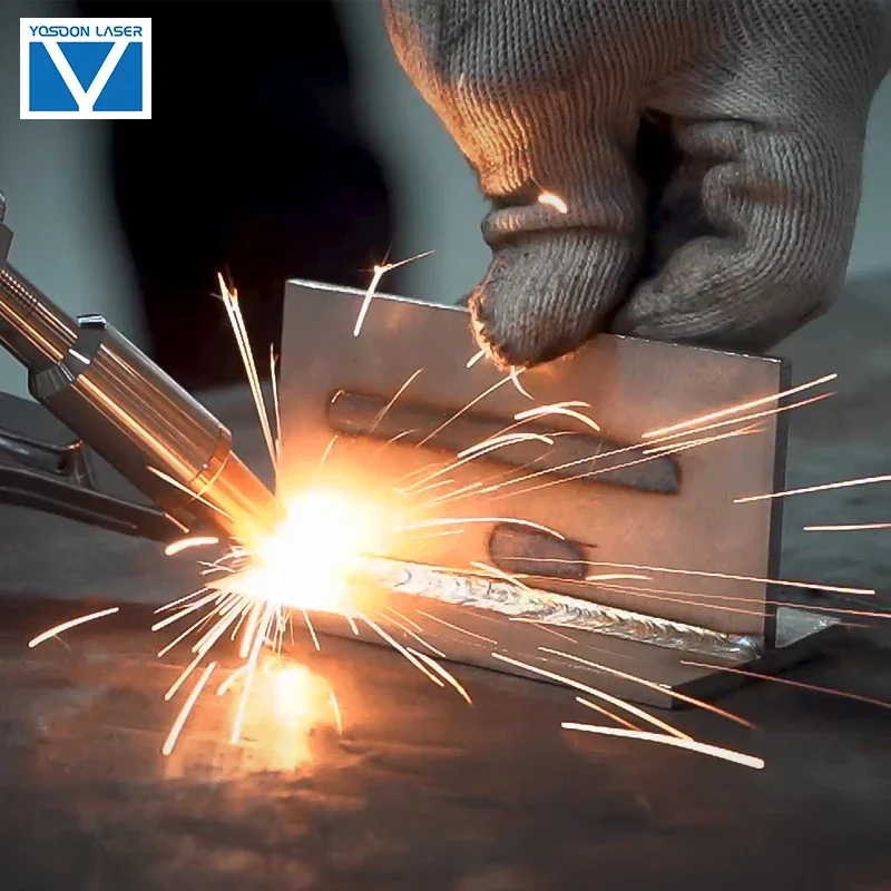 Ручной портативный лазерный сварочный пистолет SUP20s 21t qilin v20 головка для