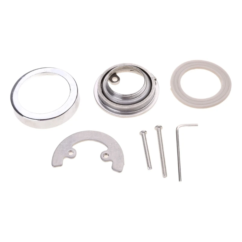 Смеситель для ванной комнаты с фиксированной опорной пластиной гайка винта