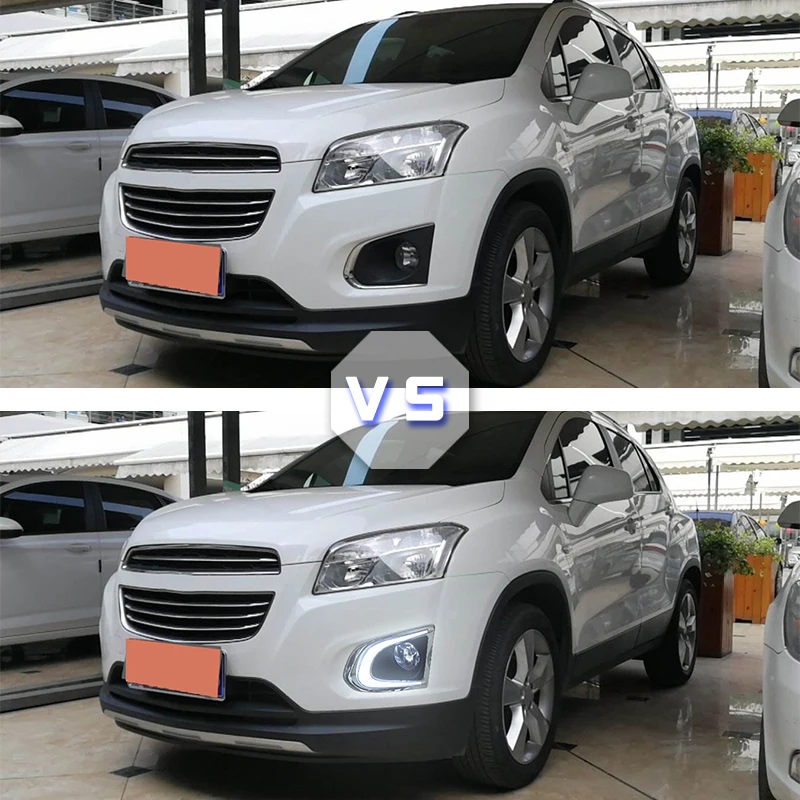 1 комплект для Chevrolet TRAX Chevy 2014 2015 светодиодные DRL дневные ходовые огни дневного