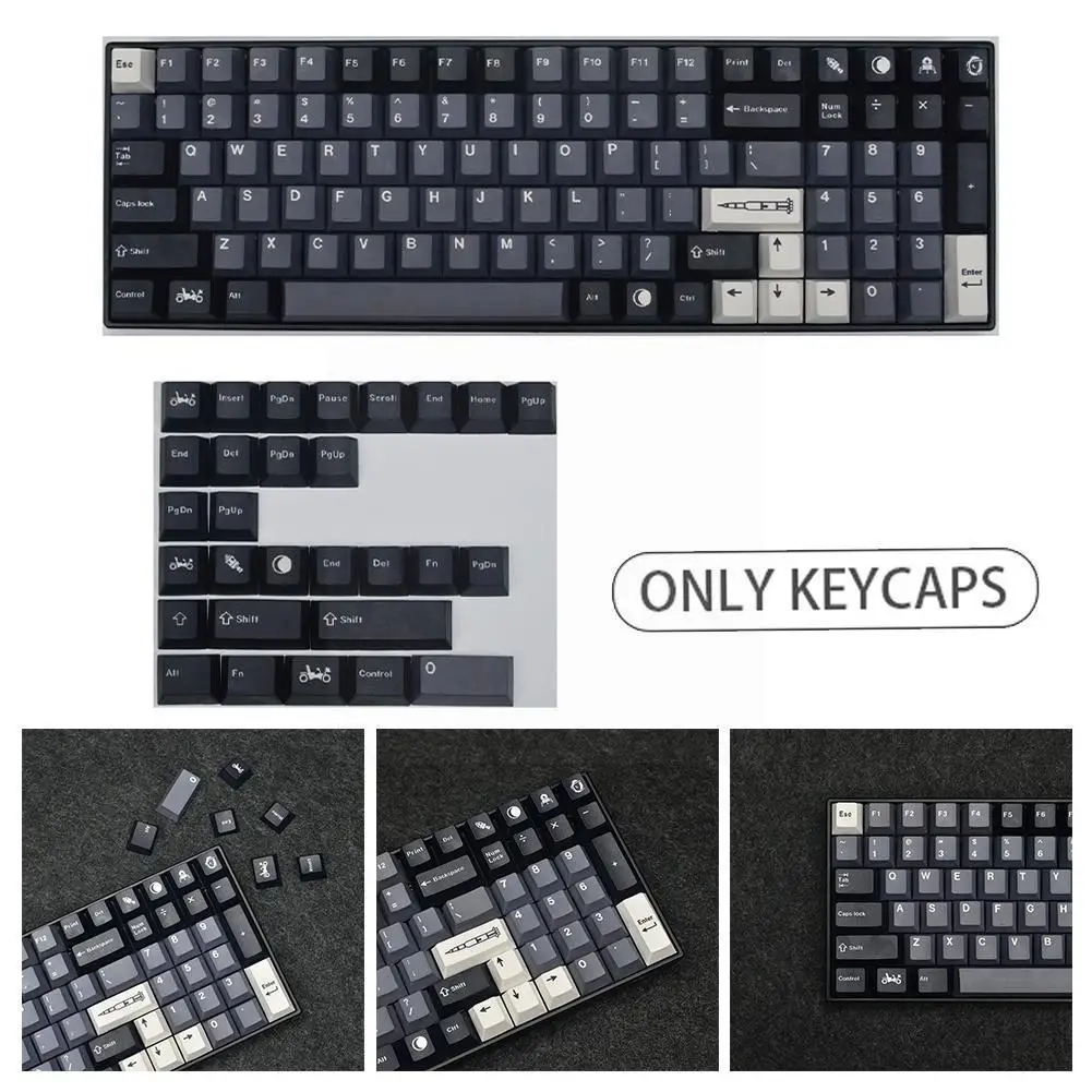

Колпачки для клавиш Gmk Apollo, колпачки для клавиш 129 клавиш, персонализированные колпачки для клавиш Gmk для механической клавиатуры Z9z1
