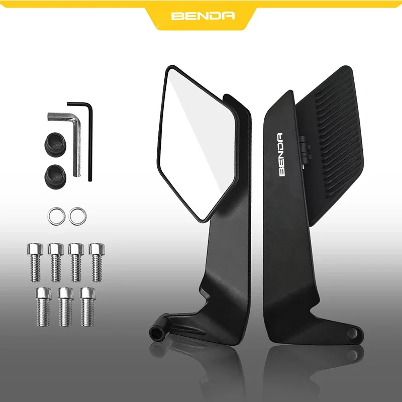 

Сертифицированное трековое широкоугольное зеркало заднего вида для мотоцикла с фиксированным ветровым крылом для BENDA Chinchilla 300 450 LFS700 LFC 700 BD400 BD500 LFC