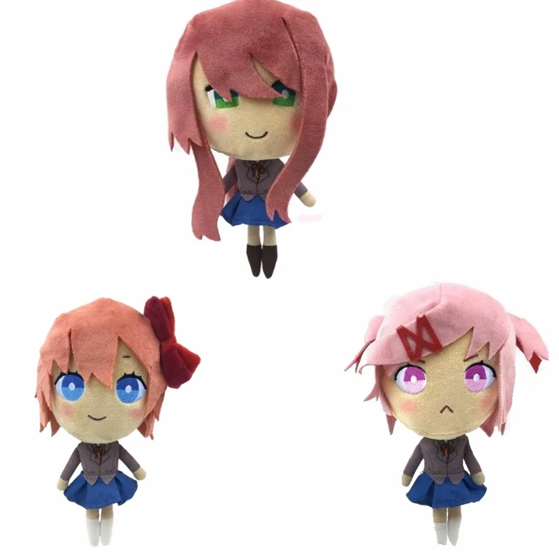 2022 Doki Literature Club плюшевая игрушка милое украшение для комнаты девочки детский день