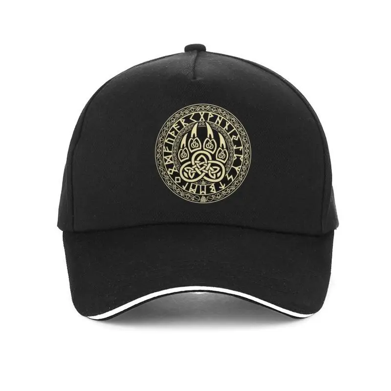 

Gorra con estampado de vikingos para hombre, gorro informal de béisbol con estampado de Lobo, Vargr, Fenrir, estilo veraniego, n