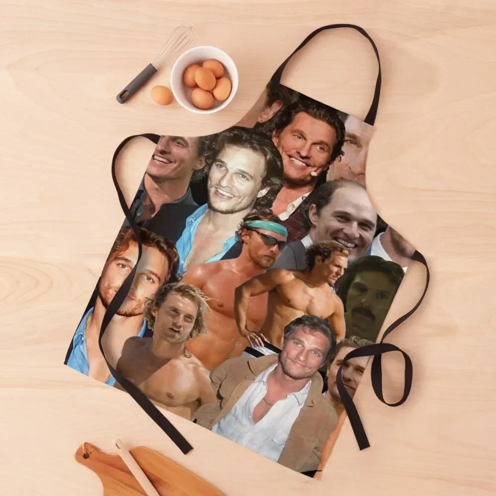 Matthew McConaughey фотоколлаж фартук дома вещи для и кухни рождественские украшения