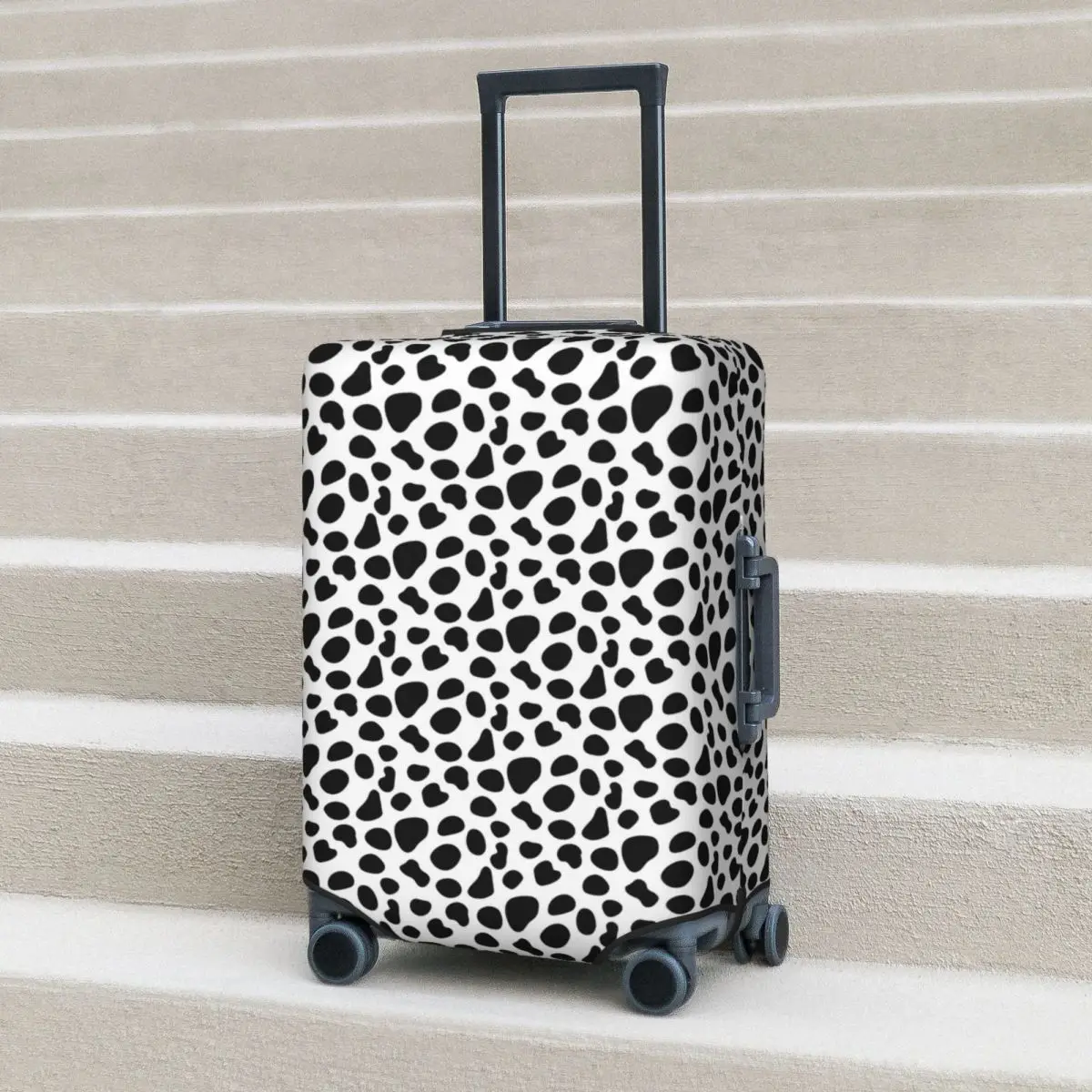 

Dalmatian Dog Suitcase Cover Funny Animal Print Business Holiday Useful Luggage Case Protection