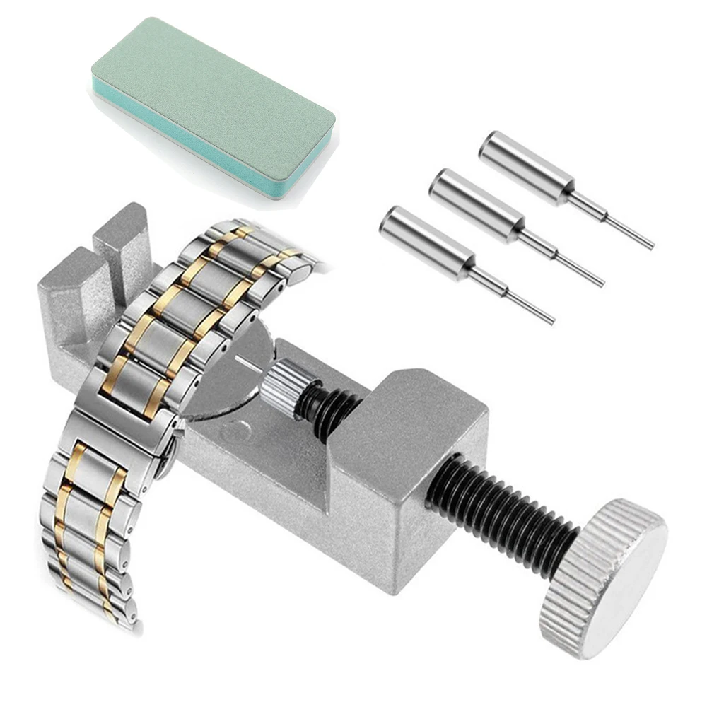 

Watch Band Strap Link Pin Remover Repair Tool Kit for Watchmakers Replacement Remover Send Polishing Plate