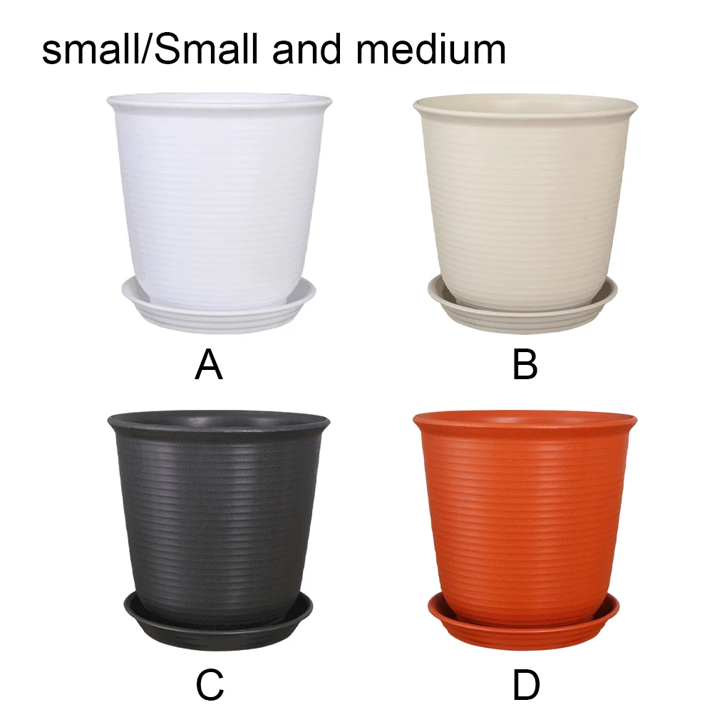 

Tabletop Floor Flower Pot Bucket Garden Greenhouse Drainage Holes Flowerpot Planter Succulent Plants Container Home Supplies