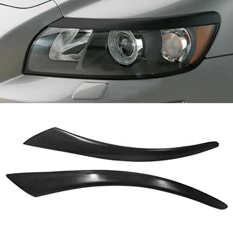 

Налобный фонарь для VOLVO S40 V50 2004-2012, резиновый налобный фонарь для бровей, век, ресниц, налсветильник ный фонарь, наклейка