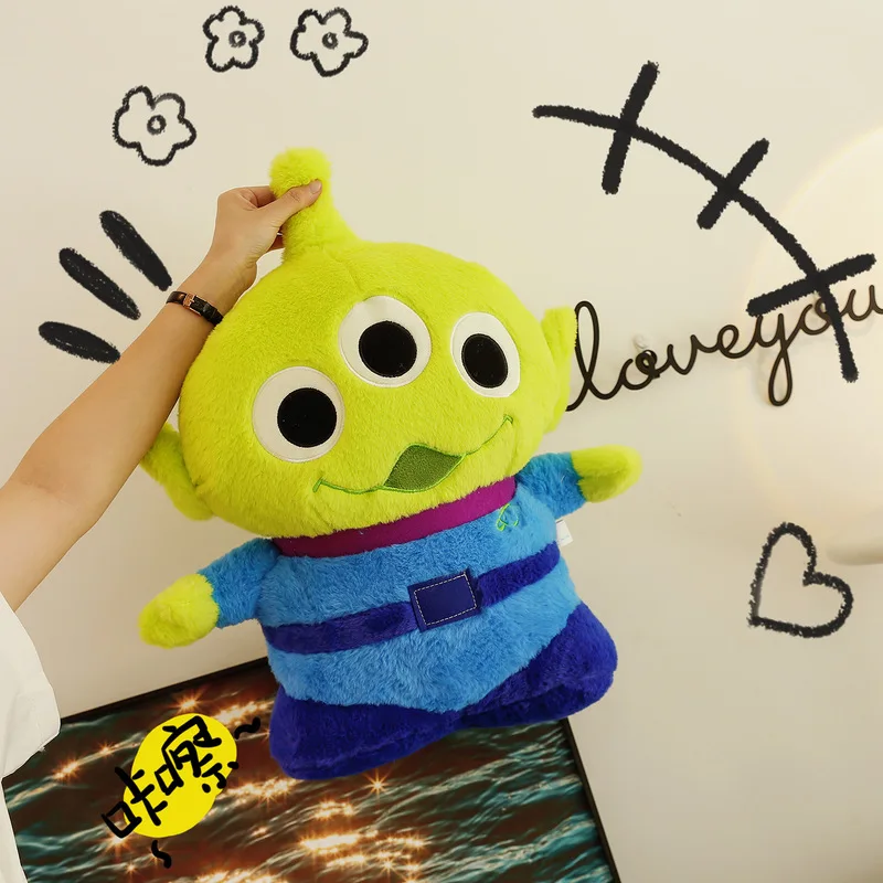 

100cm Big Disney Plush Toy Movie Anime Toy Story Aliens Figure Model Pillow Dolls Cute Three-eyed Monster Christma Birthday Gift