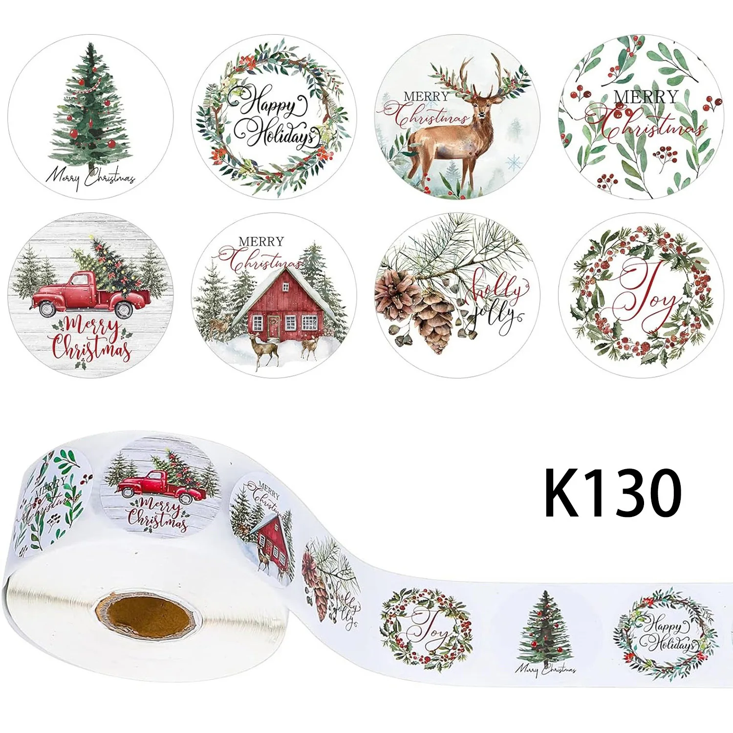 

Набор наклеек Merry Christmas