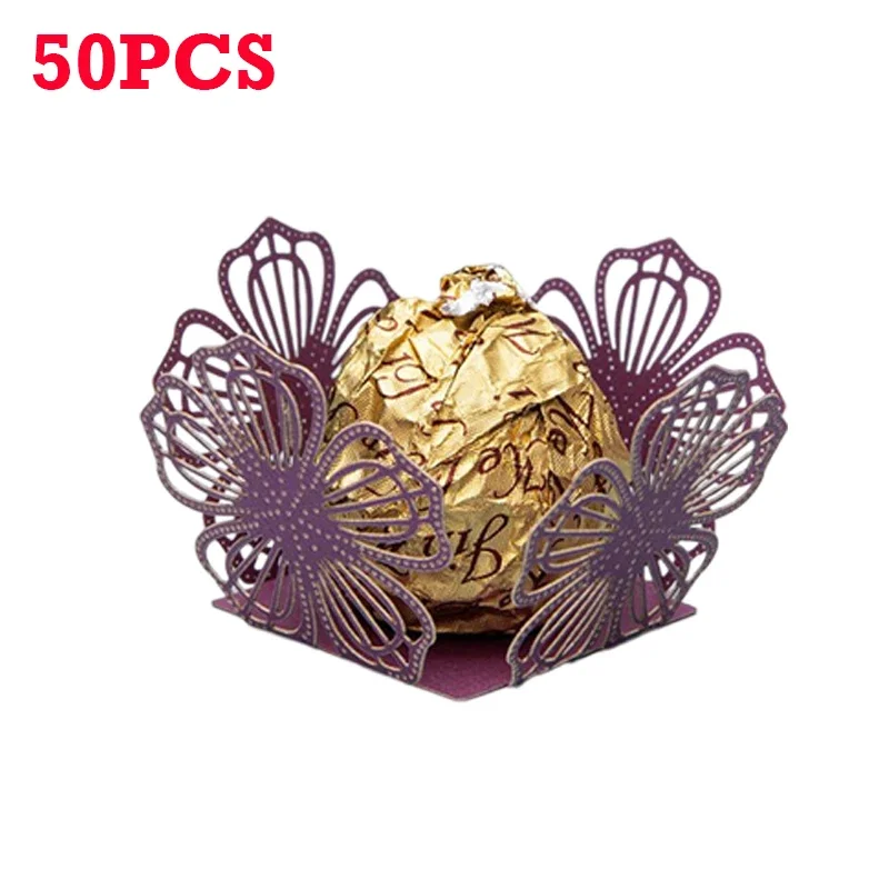 Лазерная резка мини-коробки для конфет 50 шт.