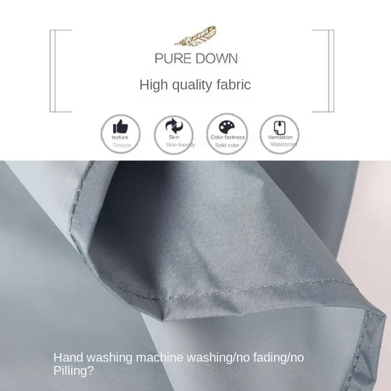

Pdq Deer Erasable Apron Women's Kitchen Waterproof Oil-Proof Fashion Korean Style Couple Overclothes Cooking Work Clothes