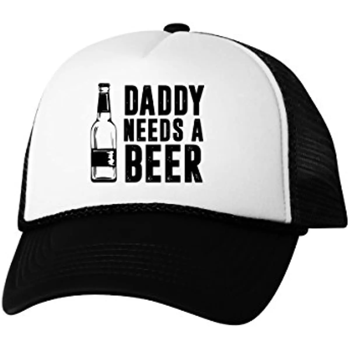 

Vizor Daddy Needs A Beer Trucker Hat Funny Beer Dad Gifts Father's Day Hats Hats for Men Snapback Cap Four Seasons Casual