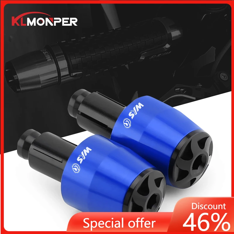 

For Sym CRUISYM 150X JETX 125 CNC Motorcycle Accessories Handle Bar Grips End Plug Cap Knobs Anti-Skid Slider Handle Bar Ends