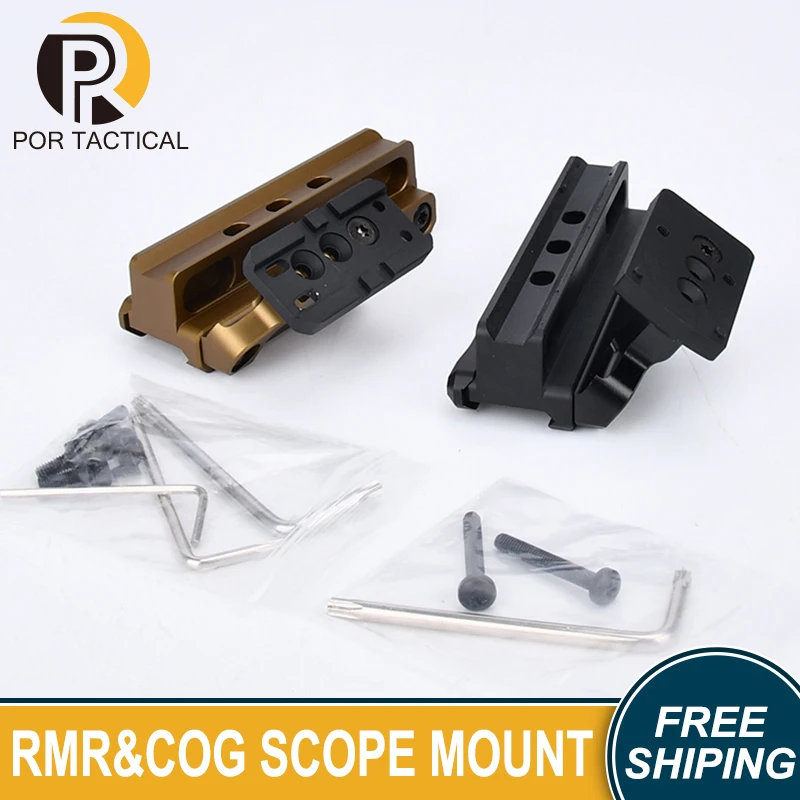 

Airsoft Tactical FAST COG Series Mount RMR Offset Optic Adapter T 2 Red Dot Sight Base Set for TA31 TA11 ACOG VCOG Hunting Mount