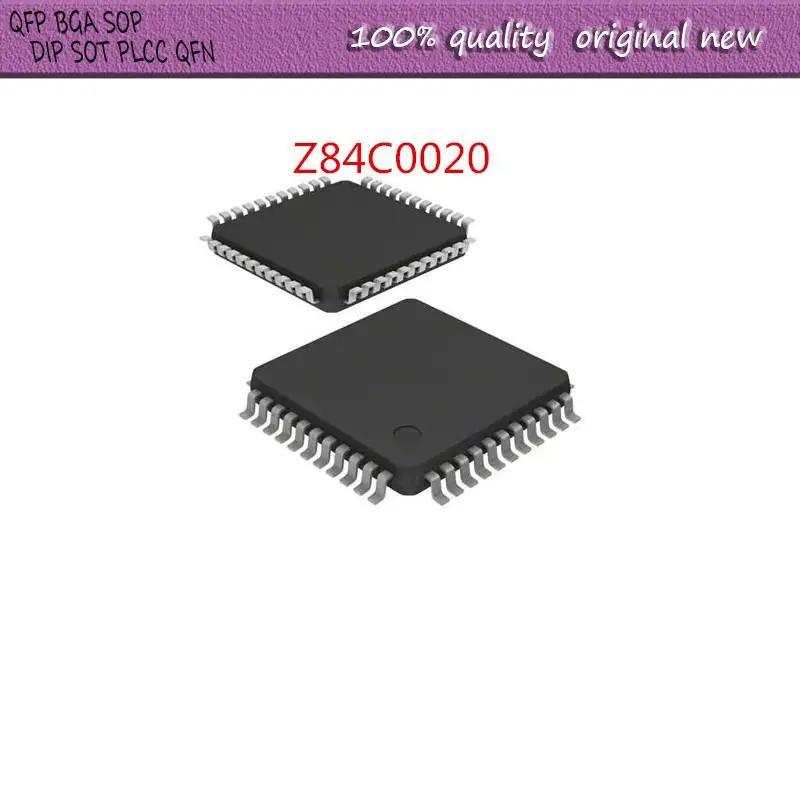 

New Z84C0020 Z84C0020FEC Z84C0020FECZ80 LQFP-44 2pcs/lot
