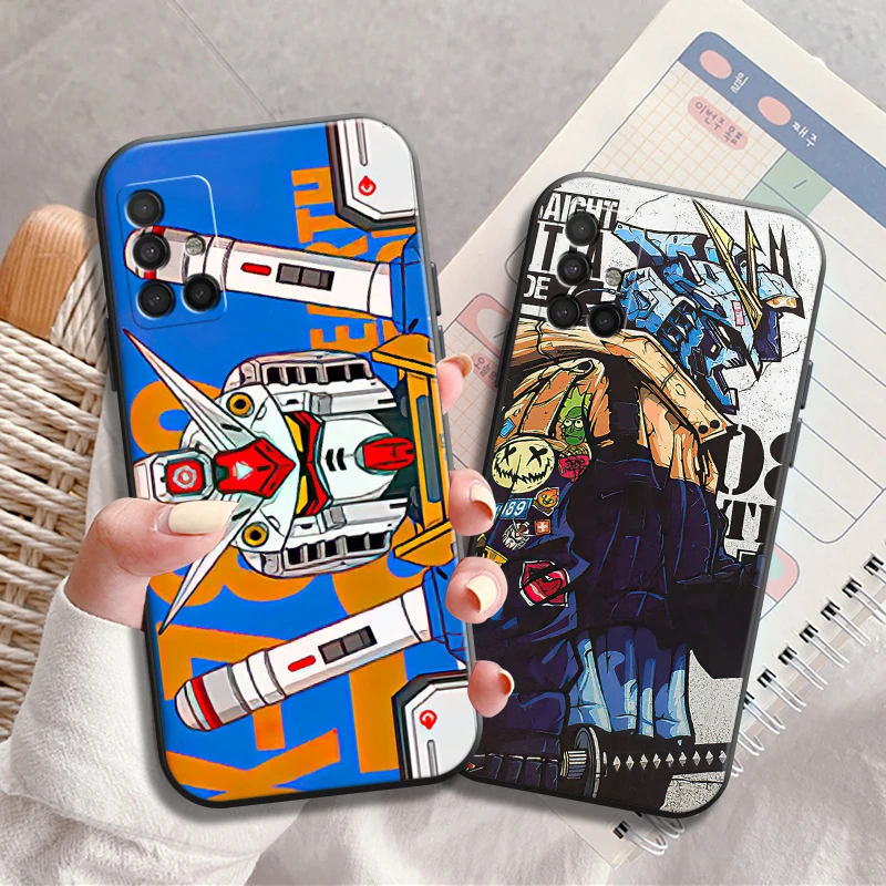 

Gundam Japan Anime Phone Cases For Samsung A51 5G A31 A72 A21S A52 A71 A42 5G A20 A21 A22 4G A22 5G A20 A32 5G A11 Back Cover