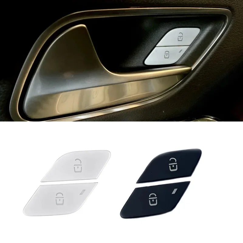 ABS автомобильный дверной замок кнопки разблокировки декоративные наклейки