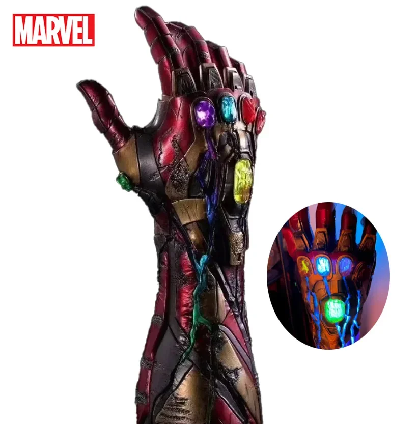 Новинка 1:1 фигурки перчаток Marvel Железный человек Марвел Mk85 перчатка